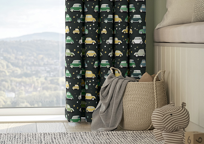 Roadtrip, Forest Green - Made to Measure Curtains - Image 5